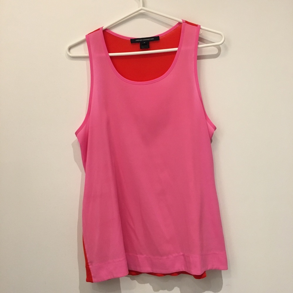 FCUK two coloured tank top